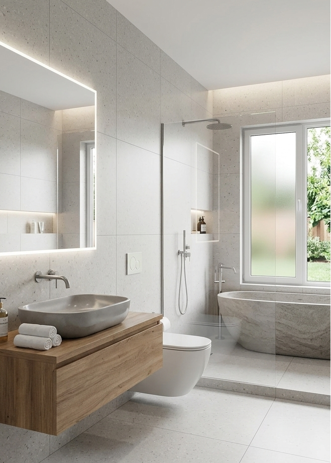 WOODWORK STONE WHITE