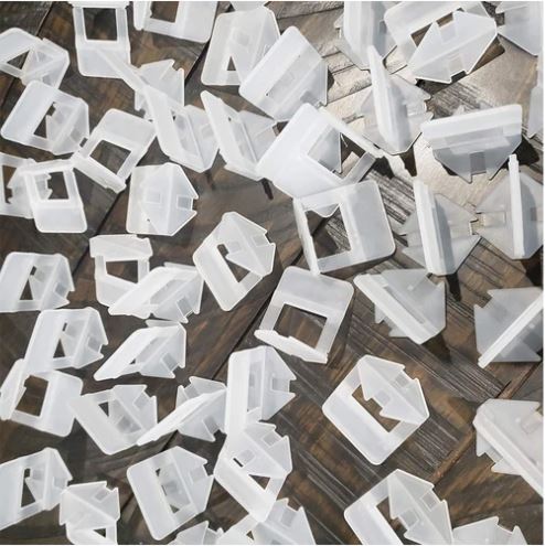 Tile Leveling Clips - 1/16" (1.5mm)  - 500pcs
