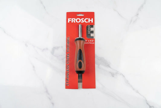 Stainless Steel Square Notch Trowel - 1/2" X 1/2"