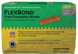 FlexBond® Premium Crack Prevention Thin-set Mortar