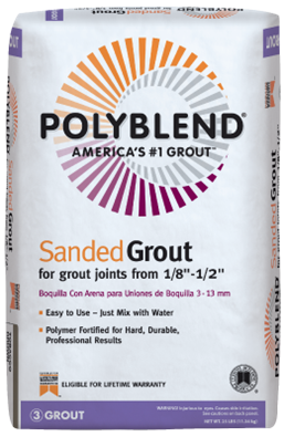 Polyblend® Sanded Grout - 25 lb.