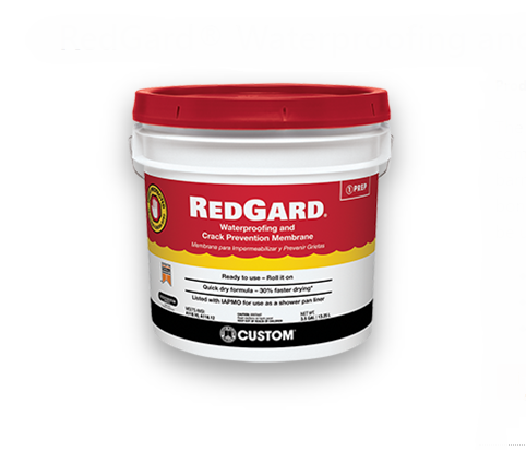 RedGard Waterproofing and Crack Prevention Membrane
